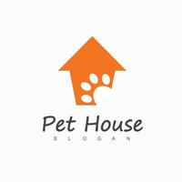 Pet House Logo For Pet Center vector