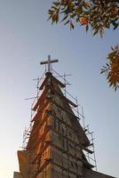 Church construction view photo