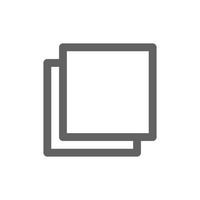layer icon. Perfect for online shopping website or user interface applications. vector sign and symbol