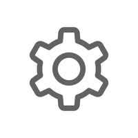 setting icon. Perfect for online shopping website or user interface applications. vector sign and symbol