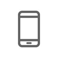 smartphone icon. Perfect for online shopping website or user interface applications. vector sign and symbol