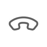 Phone icon. Perfect for mobile icon or user interface applications. vector sign and symbol