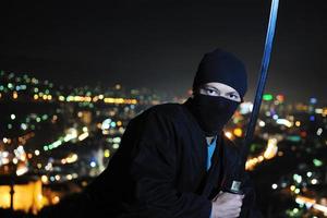 Ninja at night photo