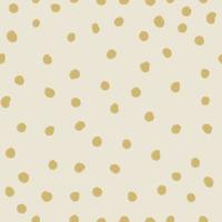 Gold Yellow Seamless Dots Pattern vector