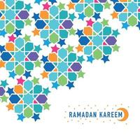 Muslim Tiles for Ramadan Kareem vector