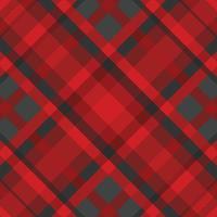Tartan or plaid halloween color pattern. vector