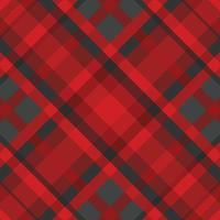 Tartan or plaid halloween color pattern. vector