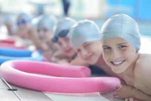 Group of swimmers photo