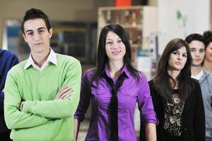 Student group portrait photo