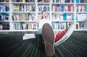 Library study concept photo