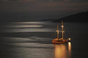 Boat on the water photo