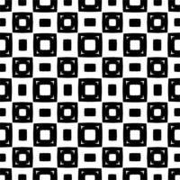 Monochrome linear pattern, diamond, square, seamless vector background.Black rhombus on white background photo