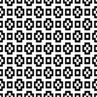 Monochrome linear pattern, diamond, square, seamless vector background.Black rhombus on white background photo