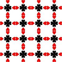 Monochrome linear pattern, diamond, square, seamless vector background.Black rhombus on white background photo