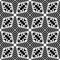 Monochrome linear pattern, diamond, square, seamless vector background.Black rhombus on white background photo
