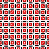 Abstract geometric seamless pattern.Modern geometric background with Bold Lines.seamless Russian style black Geometric background.Tile seamless pattern. Black and white geometric background. photo