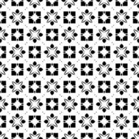 Monochrome linear pattern, diamond, square, seamless vector background.Black rhombus on white background photo