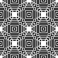 Monochrome linear pattern, diamond, square, seamless vector background.Black rhombus on white background photo