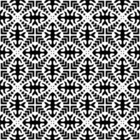 Monochrome linear pattern, diamond, square, seamless vector background.Black rhombus on white background photo