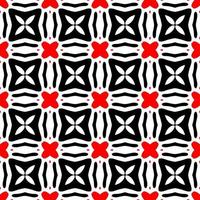 Abstract geometric seamless pattern.Modern geometric background with Bold Lines.seamless Russian style black Geometric background.Tile seamless pattern. Black and white geometric background. photo