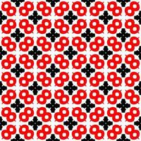 Abstract geometric seamless pattern.Modern geometric background with Bold Lines.seamless Russian style black Geometric background.Tile seamless pattern. Black and white geometric background. photo