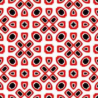 Abstract geometric seamless pattern.Modern geometric background with Bold Lines.seamless Russian style black Geometric background.Tile seamless pattern. Black and white geometric background. photo