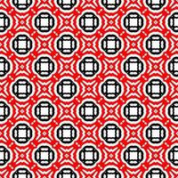 Abstract geometric seamless pattern.Modern geometric background with Bold Lines.seamless Russian style black Geometric background.Tile seamless pattern. Black and white geometric background. photo