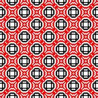 Abstract geometric seamless pattern.Modern geometric background with Bold Lines.seamless Russian style black Geometric background.Tile seamless pattern. Black and white geometric background. photo