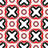Monochrome linear pattern, diamond, square, seamless vector background.Black rhombus on white background photo