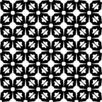 Monochrome linear pattern, diamond, square, seamless vector background.Black rhombus on white background photo