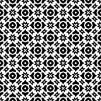 Monochrome linear pattern, diamond, square, seamless vector background.Black rhombus on white background photo