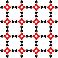 Monochrome linear pattern, diamond, square, seamless vector background.Black rhombus on white background photo