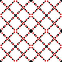 Monochrome linear pattern, diamond, square, seamless vector background.Black rhombus on white background photo