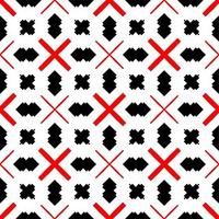 Monochrome linear pattern, diamond, square, seamless vector background.Black rhombus on white background photo