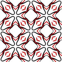 Abstract geometric seamless pattern.Modern geometric background with Bold Lines.seamless Russian style black Geometric background.Tile seamless pattern. Black and white geometric background. photo