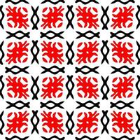 Abstract geometric seamless pattern.Modern geometric background with Bold Lines.seamless Russian style black Geometric background.Tile seamless pattern. Black and white geometric background. photo