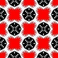 Abstract geometric seamless pattern.Modern geometric background with Bold Lines.seamless Russian style black Geometric background.Tile seamless pattern. Black and white geometric background. photo
