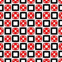 Abstract geometric seamless pattern.Modern geometric background with Bold Lines.seamless Russian style black Geometric background.Tile seamless pattern. Black and white geometric background. photo