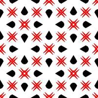 Abstract geometric seamless pattern.Modern geometric background with Bold Lines.seamless Russian style black Geometric background.Tile seamless pattern. Black and white geometric background. photo