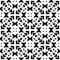 Monochrome linear pattern, diamond, square, seamless vector background.Black rhombus on white background photo