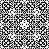 Monochrome linear pattern, diamond, square, seamless vector background.Black rhombus on white background photo
