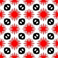Abstract geometric seamless pattern.Modern geometric background with Bold Lines.seamless Russian style black Geometric background.Tile seamless pattern. Black and white geometric background. photo