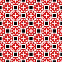 Abstract geometric seamless pattern.Modern geometric background with Bold Lines.seamless Russian style black Geometric background.Tile seamless pattern. Black and white geometric background. photo
