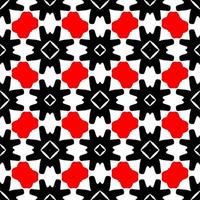 Monochrome linear pattern, diamond, square, seamless vector background.Black rhombus on white background photo