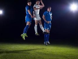 soccer players duel photo