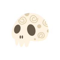 lindo - para ilustración de halloween en estilo infantil. elemento de diseño de terror simple y divertido png