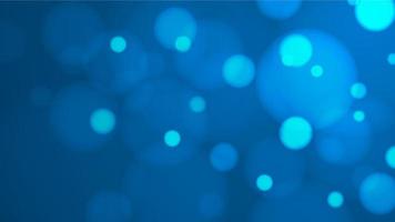 Bokeh light design on blue background vector