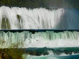 waterfall landscape view photo