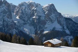 mountain winter nature photo