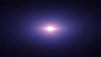 Animation of flickering glowing pink blue lens flare
